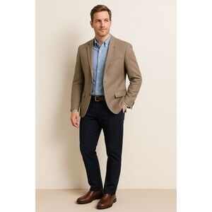 Cole Haan Mens Shoes Loafer 9.5 M Tucker Venetian Slip on  Brown Leather C04059